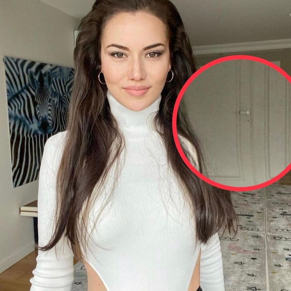 fahriye evcen photoshop lu paylasim